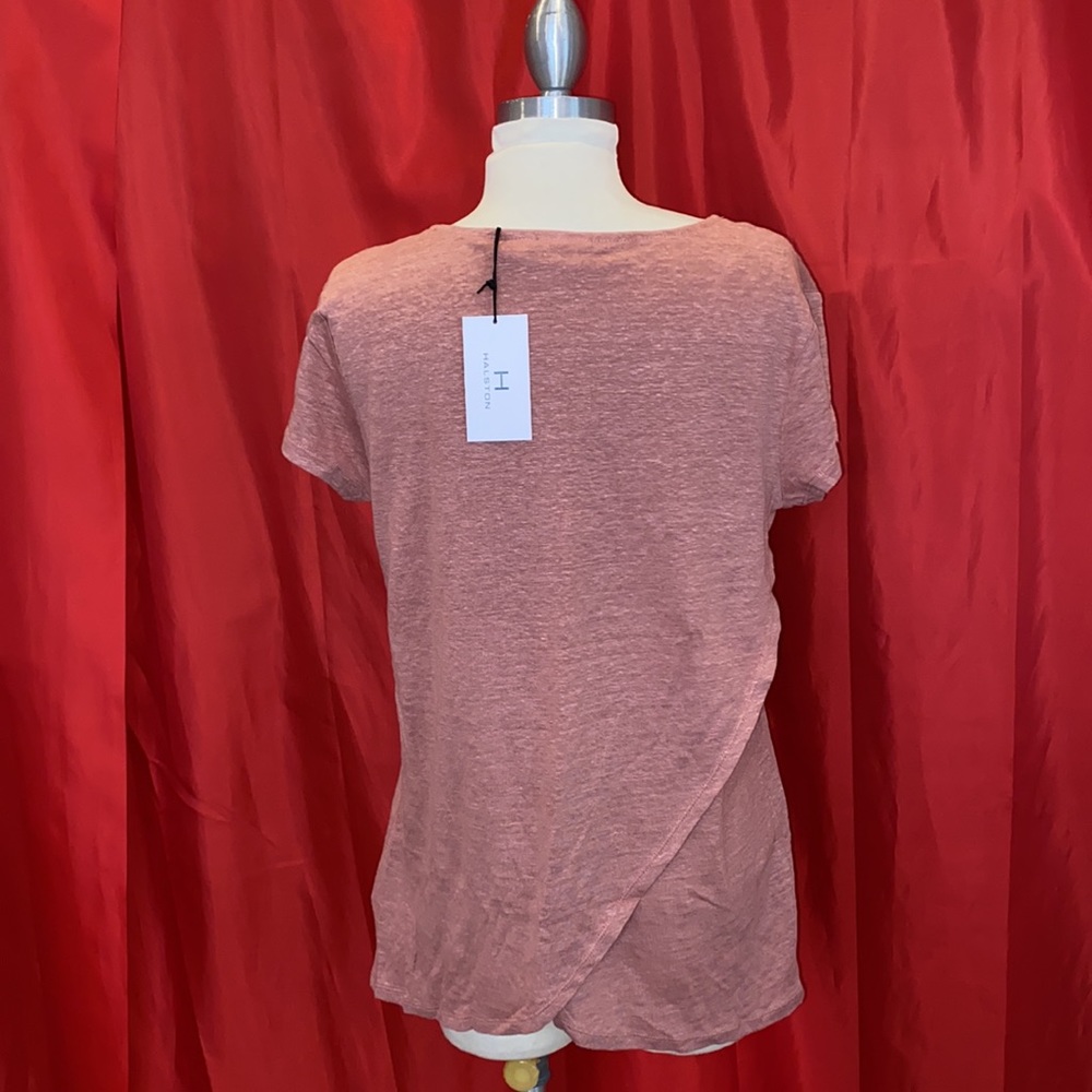 Nwt! 100% Linen - Gorgeous! Raspberry Color Sz S - image 3